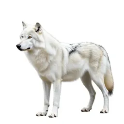 White wolf