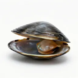 Pearly-shelled mussel