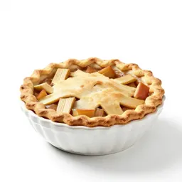 Rhubarb pie