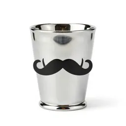 Mustache cup