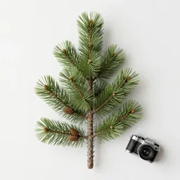 Green douglas fir