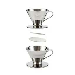Ceramic pour-over dripper