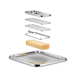 Cheese board with a wire slicer