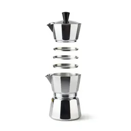 Stovetop espresso moka pot