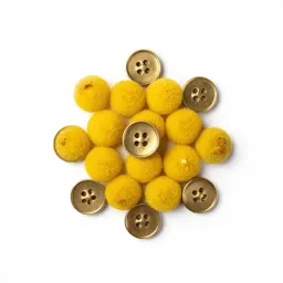 Brass buttons