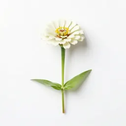 White zinnia