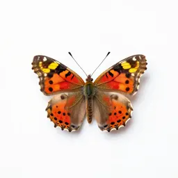 Scarlet fritillary