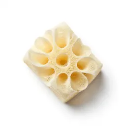 Angled loofah