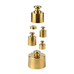 Scale with brass weights