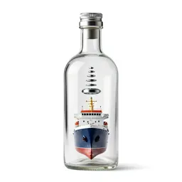 Ship in a bottle