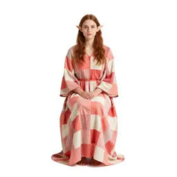 Fae trickster in patchwork