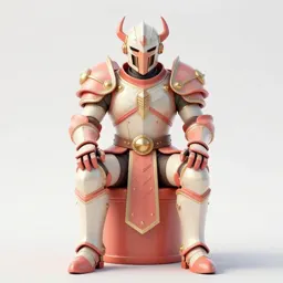 Heavily armoured paladin