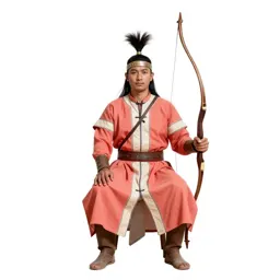 Mounted steppe archer