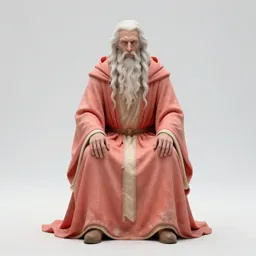 Necromancer in tattered robes