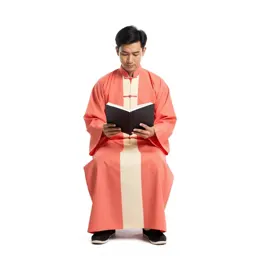 River merchant with a ledger