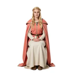 Shieldmaiden with a braided crown