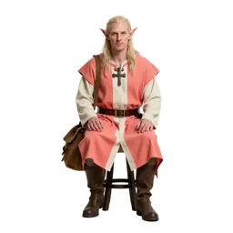 Tiefling scholar with a satchel