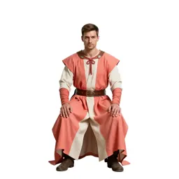 Elven archer in layered silks