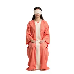 Oracle with blindfolded eyes