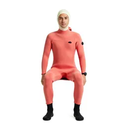 Marine biologist in a wetsuit