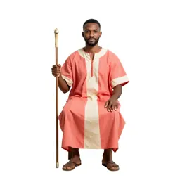 Shepherd with a crook