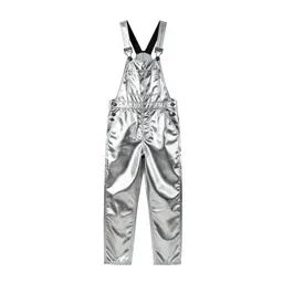 Pair of canvas overalls