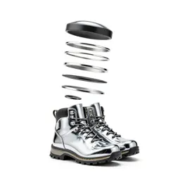 Pair of hiking boots