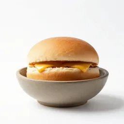 Burger with a brioche bun