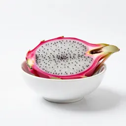 Dragon fruit halved
