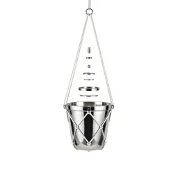 Hanging macrame planter