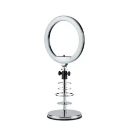 Ring light on a stand