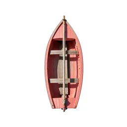 Wooden sailing dinghy