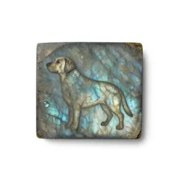 Labradorite slab