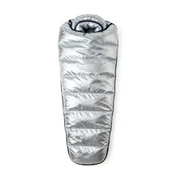 Sleeping bag rolled up