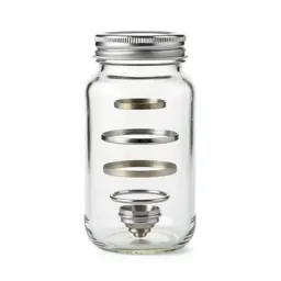 Screw-top preserving jar