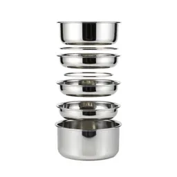 Stackable food storage set