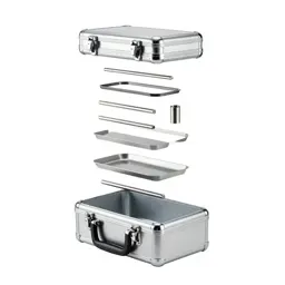 Tool case with latches