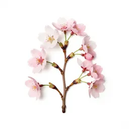 Cherry blossom branch