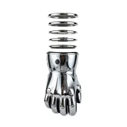 Powered exosuit gauntlet