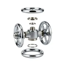 Airlock hatch wheel