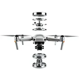 Drone with folded arms