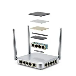 Network router with antennas
