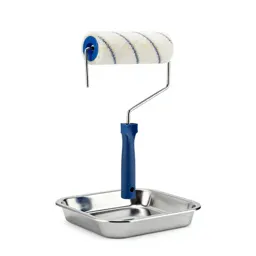 Paint roller and tray