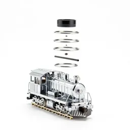 Model train locomotive