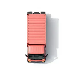Cargo container truck