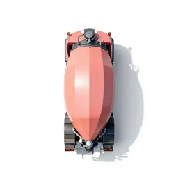 Cement mixer truck