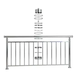 Balcony balustrade