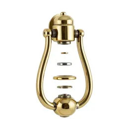 Brass door knocker