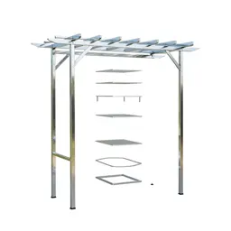 Garden pergola frame