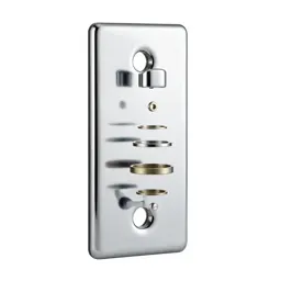 Mortise lock plate